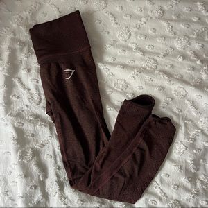 Gymshark Vital Rise Leggings - Brown